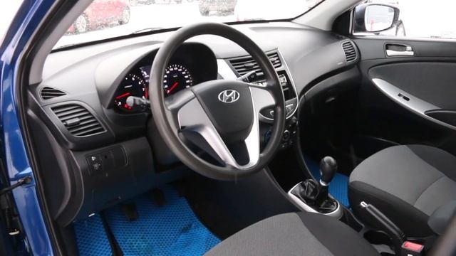 Hyundai Solaris Синий смотреть онлайн