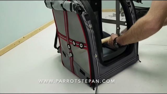 Переноска для попугая. Сборка смотреть онлайн
