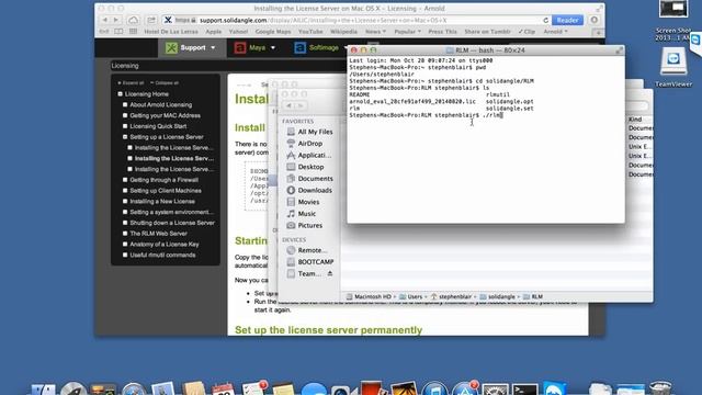 Installing RLM on MacOSX смотреть онлайн