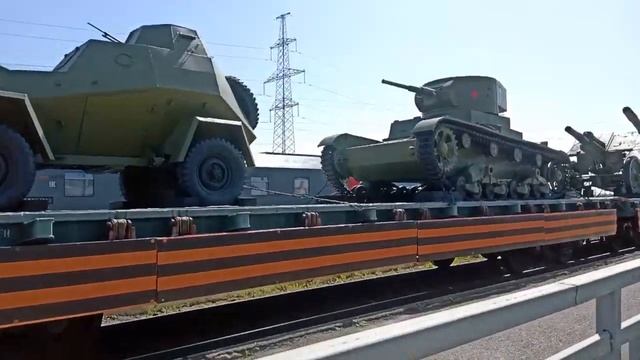 27. 04. 2022 г. Ретро-поезд в Ахтубинске смотреть онлайн