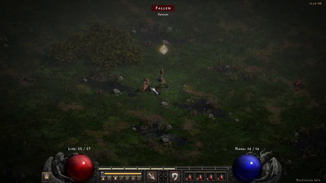 One Paladin Vs. All EVIL! Diablo II: Resurrected Havin' A Bash! смотреть онлайн