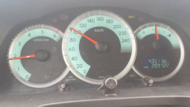 Расход топлива Тойота Королла Версо 2.2 турбодизель 2006 г.в. 177 л.с. смотреть онлайн