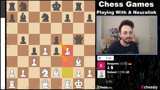Neuralink Patient Plays Chess WITH HIS MIND смотреть онлайн