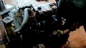 Работа дизельного двигателя 2 Ч