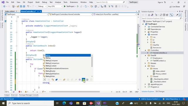 Upload Multiple File To wwwroot Folder in ASP.NET Core 6/MVC Using C#.Net смотреть онлайн