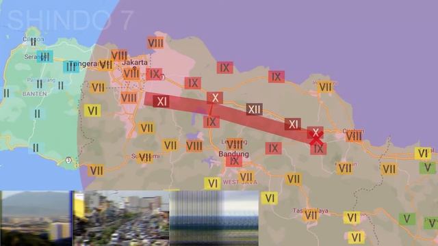 [CURSED EARTHQUAKE SECENARIO] Magnitude 8.1 West Java earthquake (Baribis full rupture scenario) смотреть онлайн