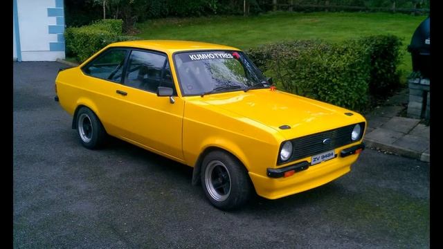 Ford Escort MK2 rally car 2.0lt pinto смотреть онлайн