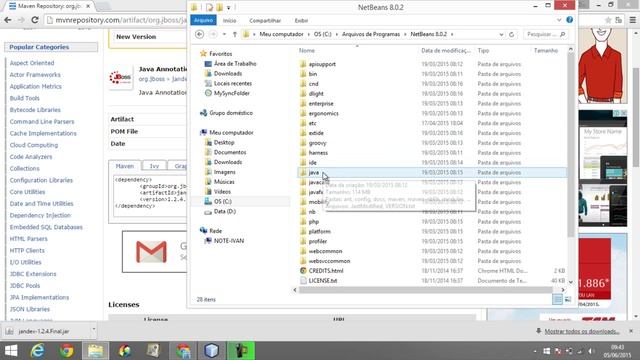 Corrigindo Erro org/jboss/jandex/IndexView Hibernate Netbeans 8.0.2 смотреть онлайн