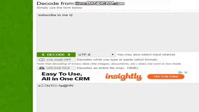 TRYING OUT BASE64 смотреть онлайн
