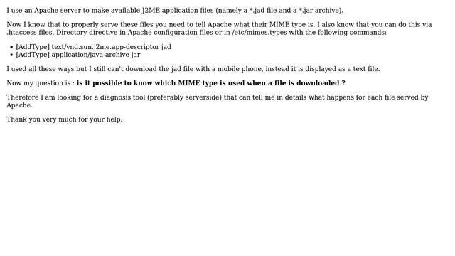 DevOps & SysAdmins: Get MIME type of files served by Apache смотреть онлайн