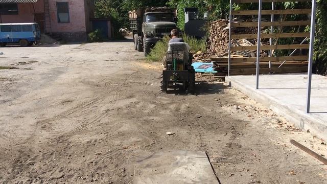 Мотоблок 4х4 (Квадроблок) прототип (ч1) смотреть онлайн