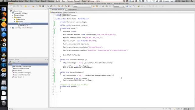 Making a small game with Futile for Unity смотреть онлайн