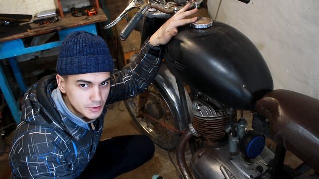 CAFE-RACER СВОИМИ РУКАМИ за КОПЕЙКИ!!! смотреть онлайн