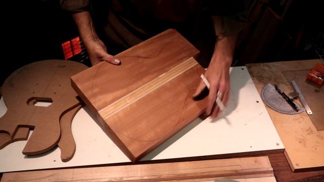 Scratch Building an Electric Guitar - Figure 8- Ep.2 - Sweet T Guitars смотреть онлайн