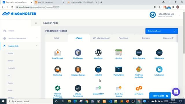 16 - Upload Web Hosting - Yii2 Framework смотреть онлайн