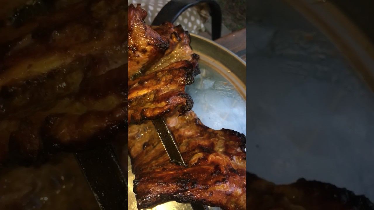 Свиные рёбра в тандыре