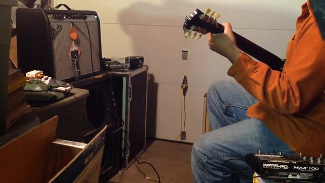 Fender '68 Custom Deluxe Reverb on 10....both channels смотреть онлайн