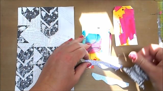 Art Journal Page -- "Color Explosion" смотреть онлайн