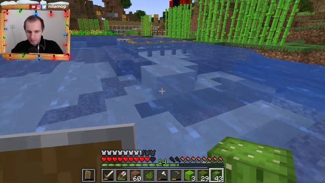 У ЁЛКИ НЕЗВАНЫЕ ГОСТИ В МАЙНКРАФТ | MINECRAFT #54 смотреть онлайн
