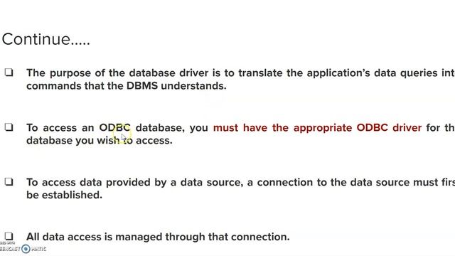 Introduction to Microsoft ODBC смотреть онлайн