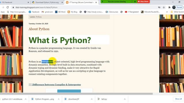 1. Python for Network Engineers(Installation) смотреть онлайн