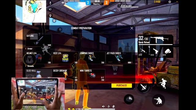 IPAD PRO 2020 JAZZ FF LIVE | Handcamp 4 Finger | Clash Squad Macth In Custom Room 1 Vs 1 смотреть онлайн