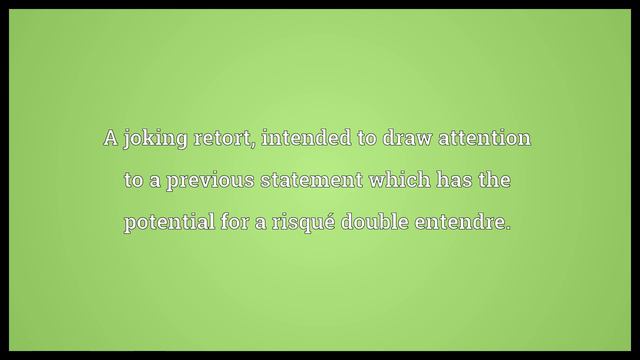 That's what she said Meaning смотреть онлайн