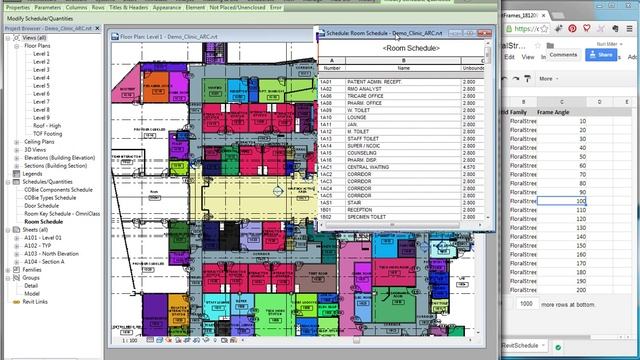 Revit Google Spreadsheet Connect смотреть онлайн