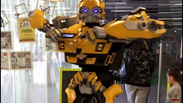 Шоу гигантских роботов Нижний Новгород смотреть онлайн