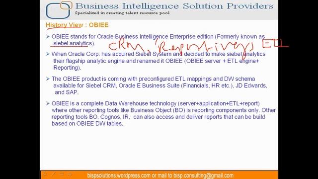 OBIEE Weekends Class#1 0003A смотреть онлайн