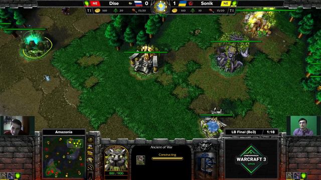 WC3 - Sonik vs. Dise - Groupstage - DreamHack WarCraft 3 Open: Summer 2021 - Europe смотреть онлайн