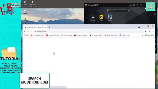 How To Install Call Of Duty Mobile In LDplayer Store Or In Google Chrome Desktop ✅ смотреть онлайн