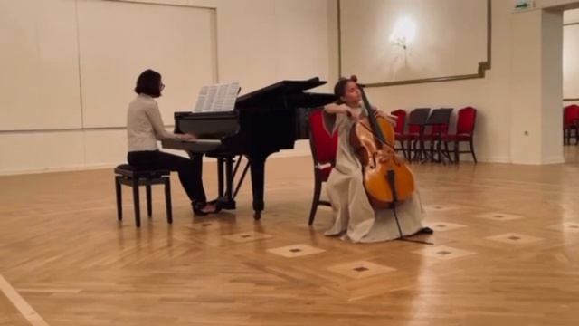A.Ayvazyan- “Georgian dance”- Petra Miljkovic (cello) смотреть онлайн