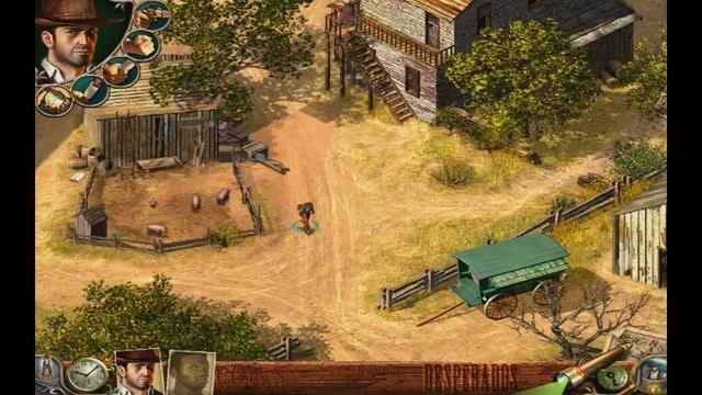 Desperados Взять живым или мёртвым прохождение 4 миссия Суд линча смотреть онлайн