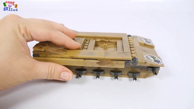 Mega Contrux GNY56 Army Tank- Char D'Assaut