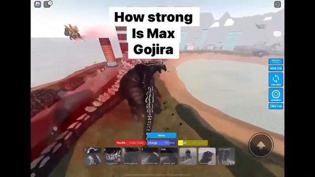 How strong is max gojira #godzilla #Kaiju universe #kaiju #game смотреть онлайн