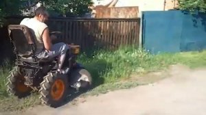 Минитрактор из мотоблока кентавр своими руками!!!