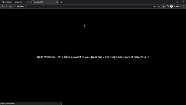 Connect Metamask With Next JS 2023 | Rainbowkit Etherjs Wagmi смотреть онлайн