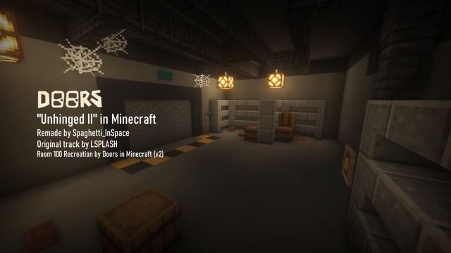 Roblox DOORS “Unhinged II" OST in Minecraft! смотреть онлайн