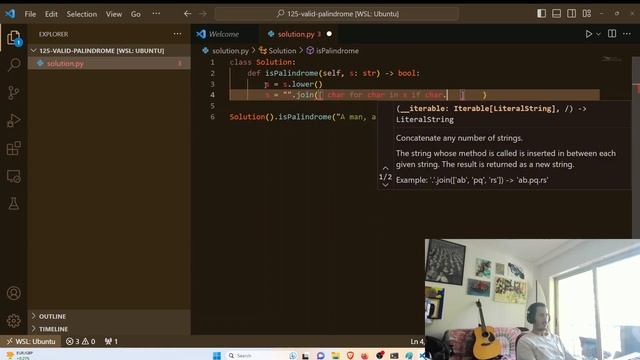 ?Solving All LeetCode Problems with PYTHON ? - 125 Valid Palindrome смотреть онлайн