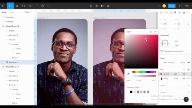 Animated Filter Effect in Figma смотреть онлайн