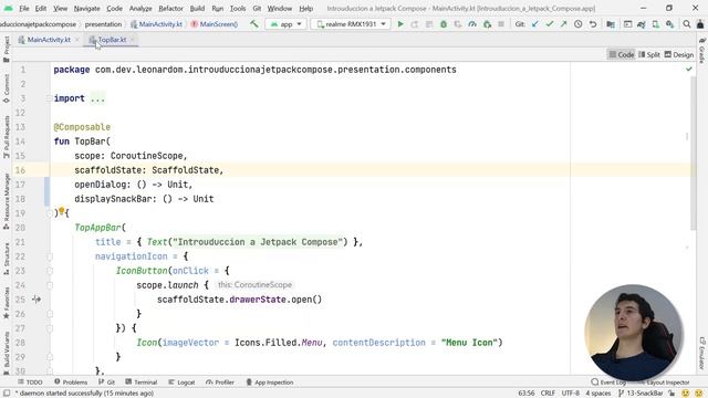 Como crear SNACKBAR en JETPACK COMPOSE ?? #13 смотреть онлайн
