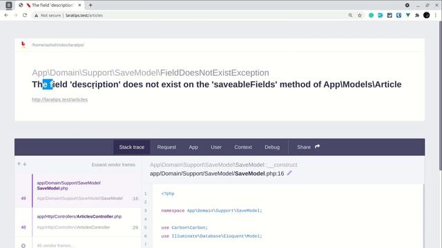 Laravel Advanced - New Way Of Saving Data To Database - Part 3 смотреть онлайн