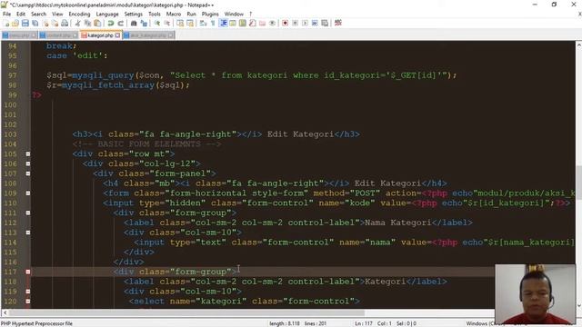 #5 Format Tanggal Indonesia PHP MYSQLi (Proyek Toko Online) смотреть онлайн