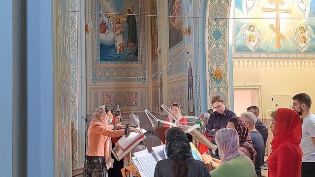 Стихиры на стиховне, глас 5-й смотреть онлайн