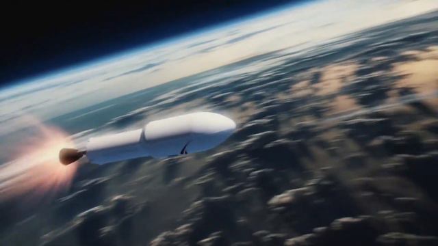 Falcon Heavy Animation with "Way To Mars" music by Xavier Naidoo смотреть онлайн