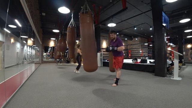 Самостоятельная работа на мешке. Пропустили тренировку( смотреть онлайн