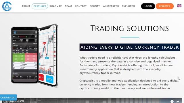 Cryptassist - проект помогающий разобраться в сети блокчейн. смотреть онлайн