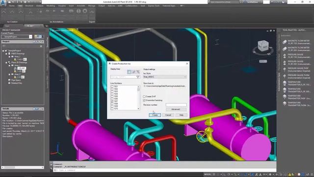 AutoCAD Plant 3D Instrumentation Support смотреть онлайн