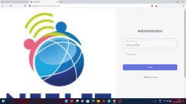 E learning Website with source code and database смотреть онлайн
